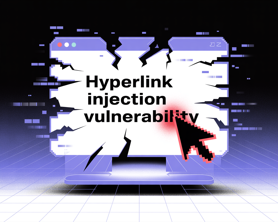 hyperlink injection protection bypass